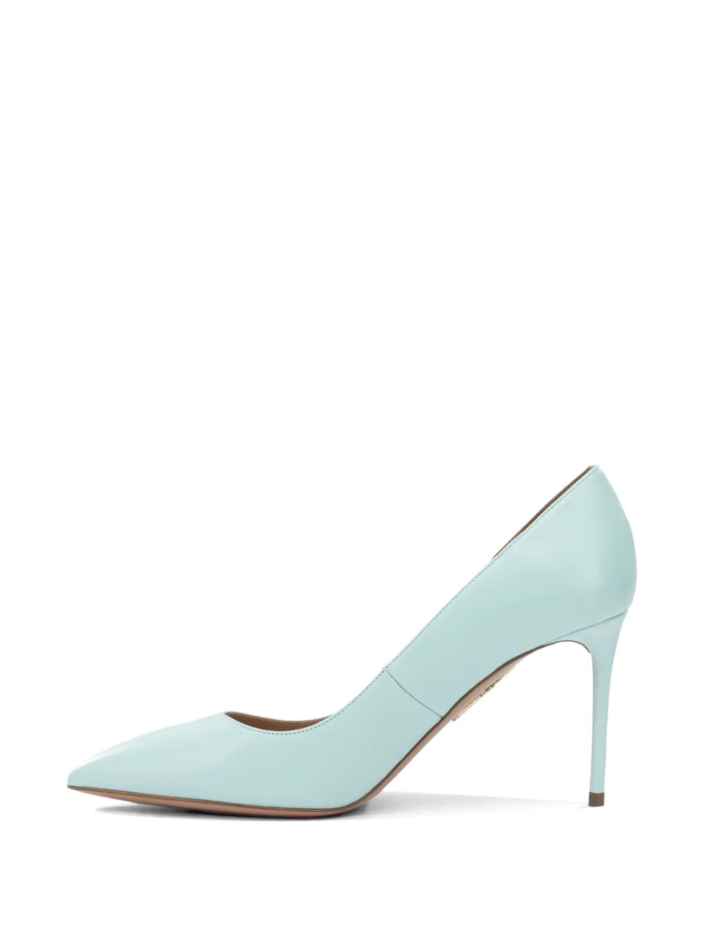 Aquazzura Purist pointed-toe pumps Blauw