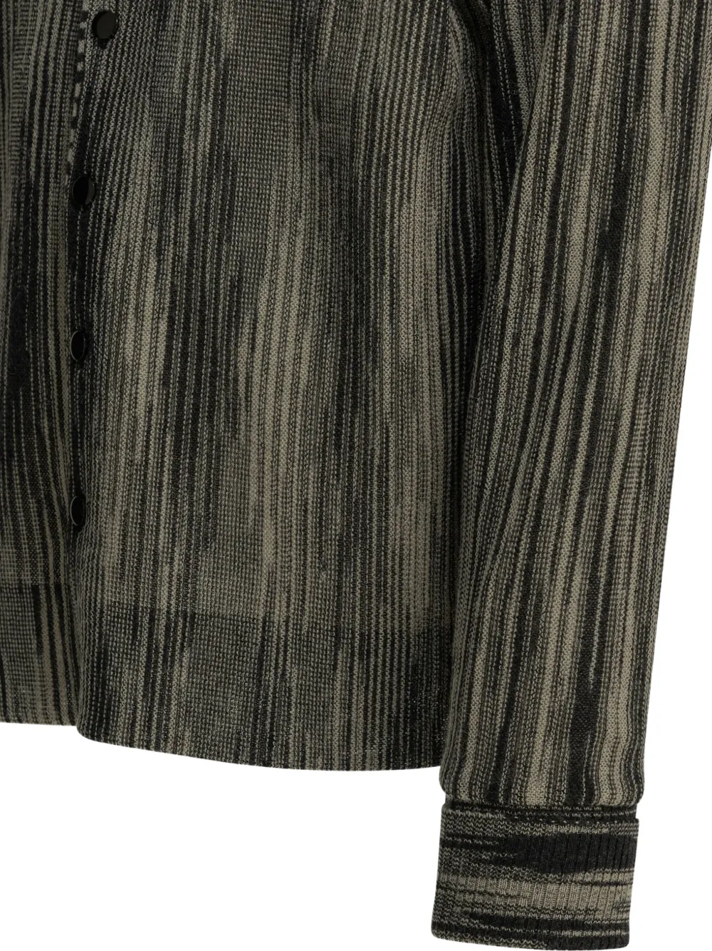 Needles Vest met V-hals Zwart