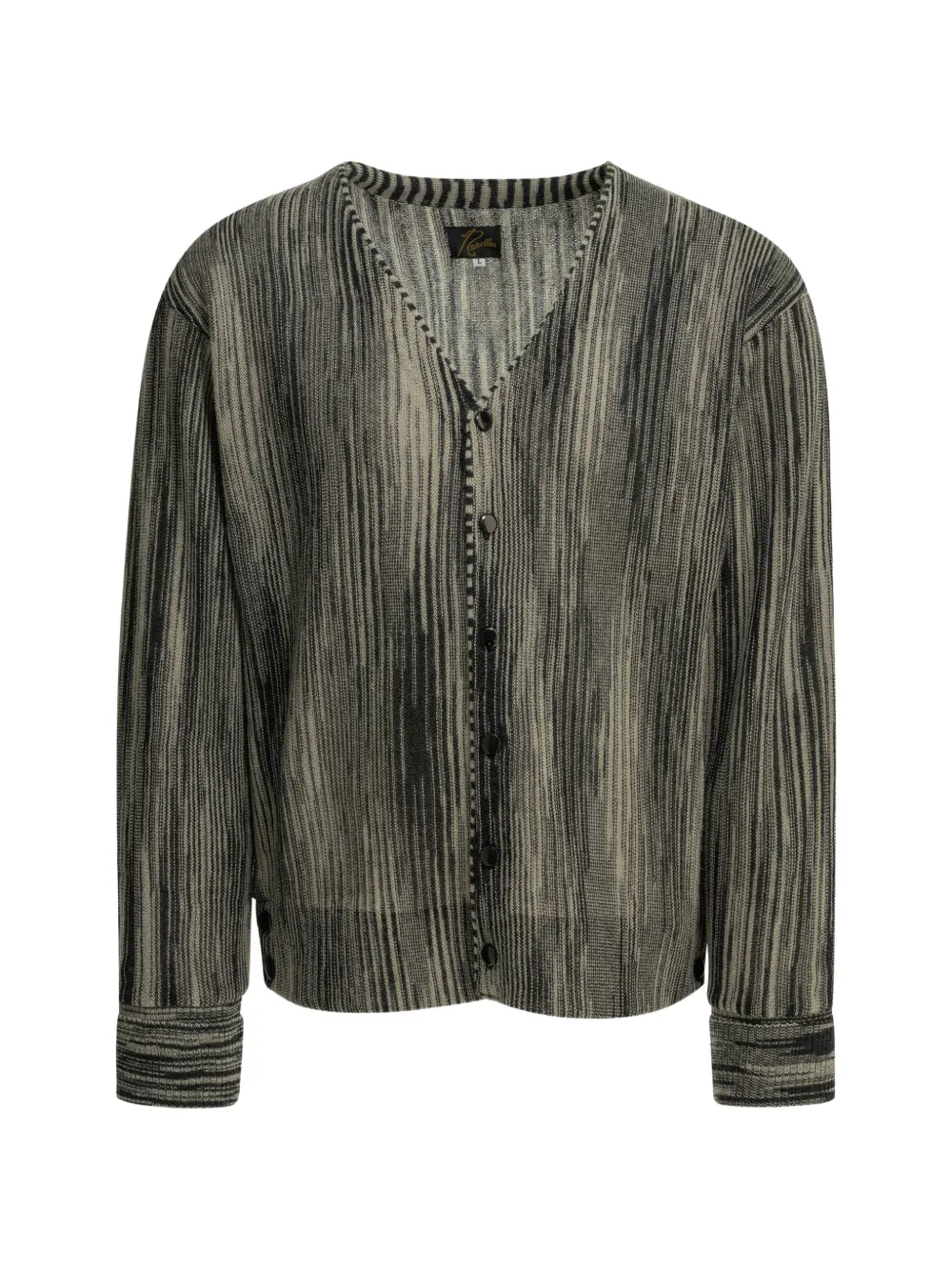 Needles V-neck cardigan - Schwarz