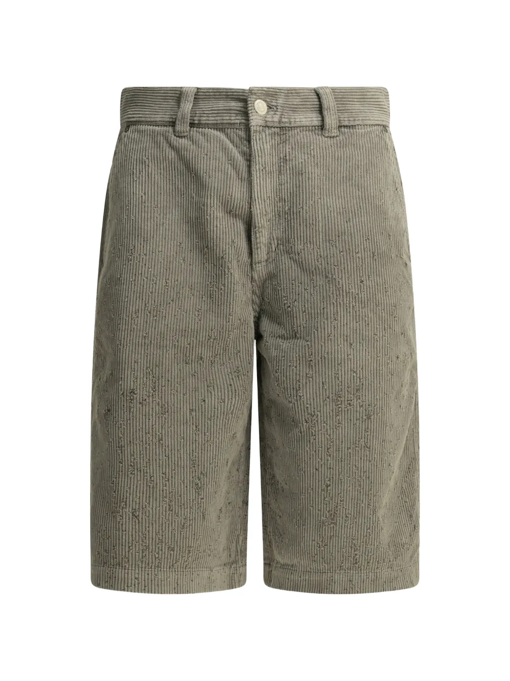 mfpen distressed corduroy shorts - Grau