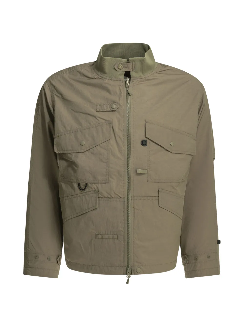 DAIWA PIER39 multi-pocket zip-up jacket - Verde