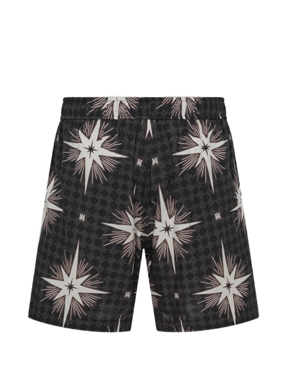 AMIRI Shorts met print Zwart