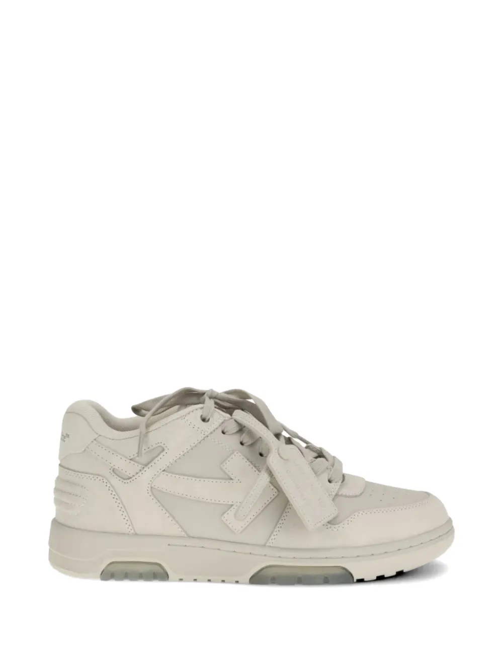 Off-White Out Of Office lace-up sneakers - Toni neutri