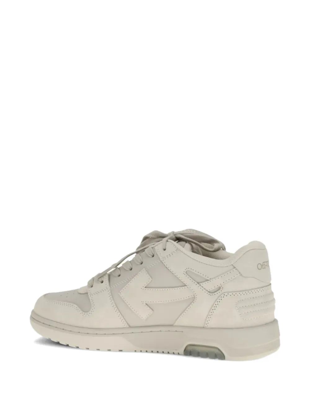 Off-White Out Of Office lace-up sneakers Beige