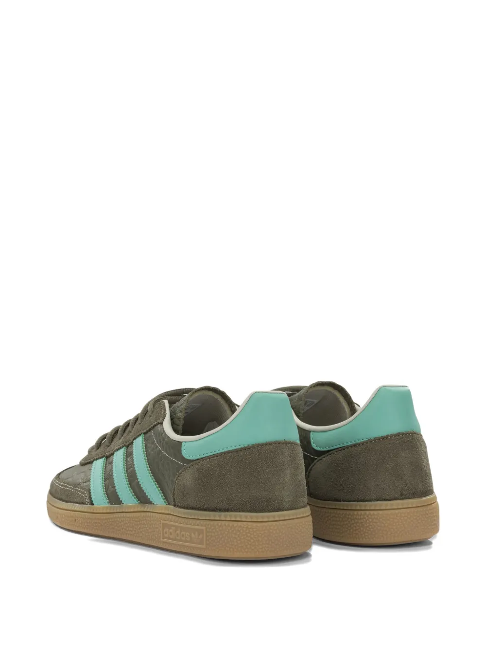 adidas Handball Spezial sneakers met krokodillen-reliëf en suède afwerking Groen