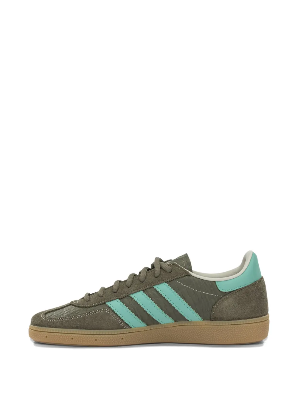 adidas Handball Spezial sneakers met krokodillen-reliëf en suède afwerking Groen