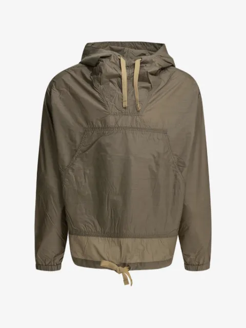 BEAMS PLUS hooded drawstring coat