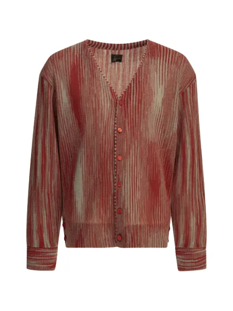 Needles ikat-pattern button-up cardigan
