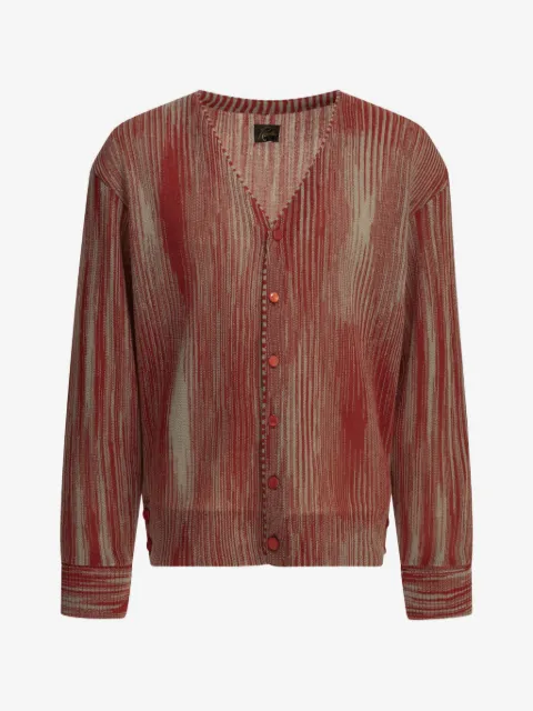 Needles ikat-pattern button-up cardigan