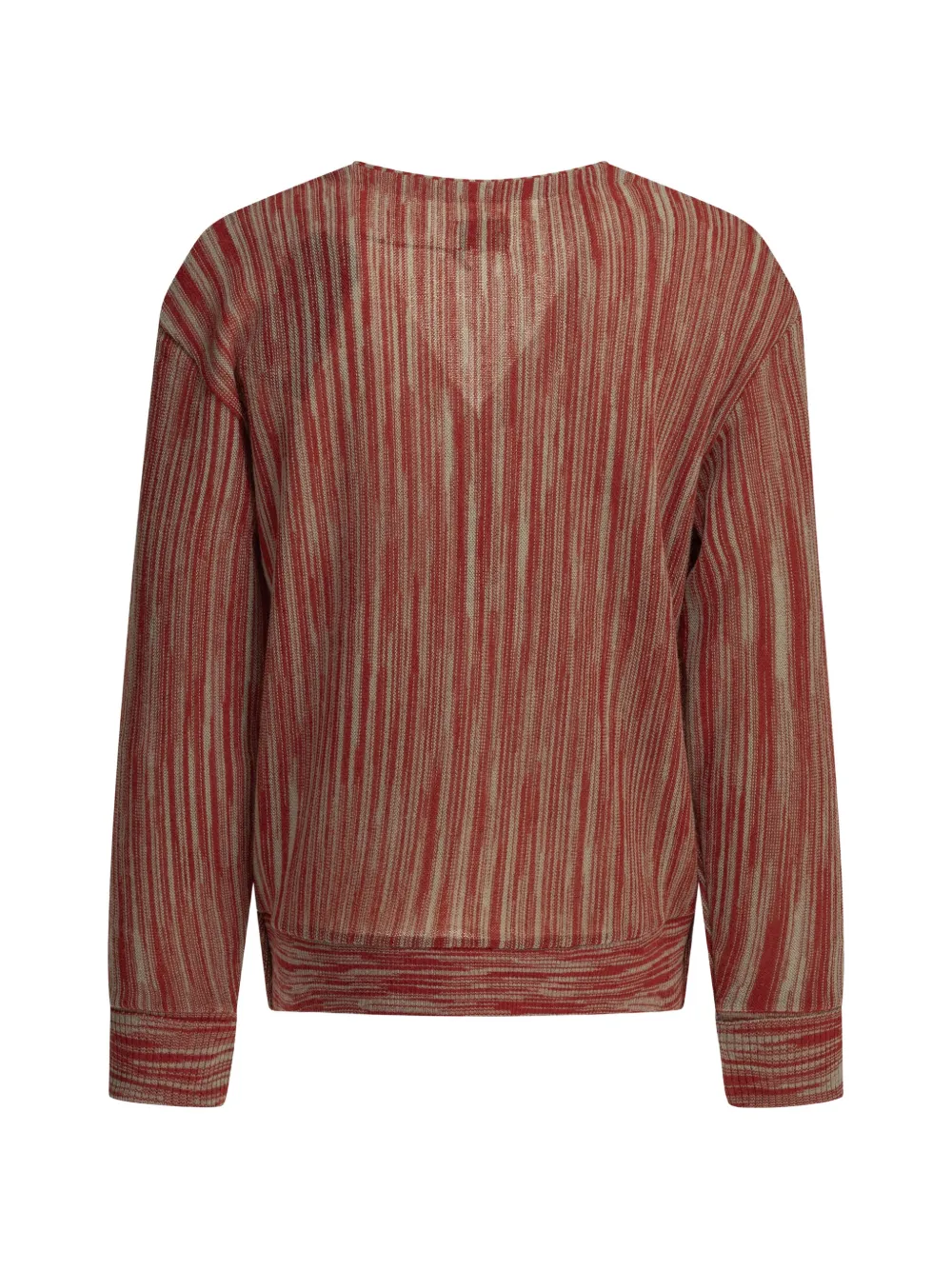  Needles Cardigan à Motif Ikat Boutonné - Rouge 