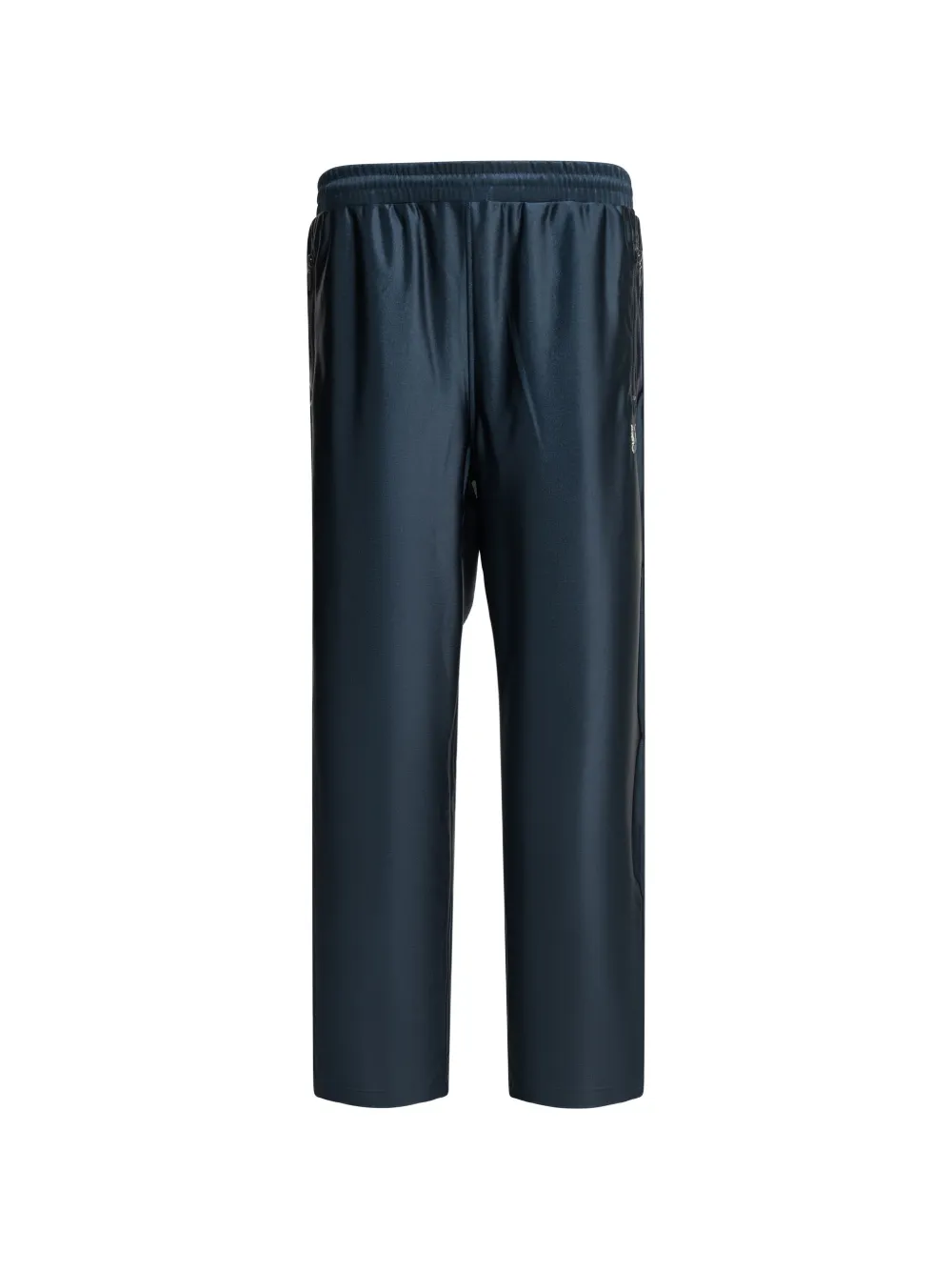 Needles butterfly-embroidered track pants - Blau