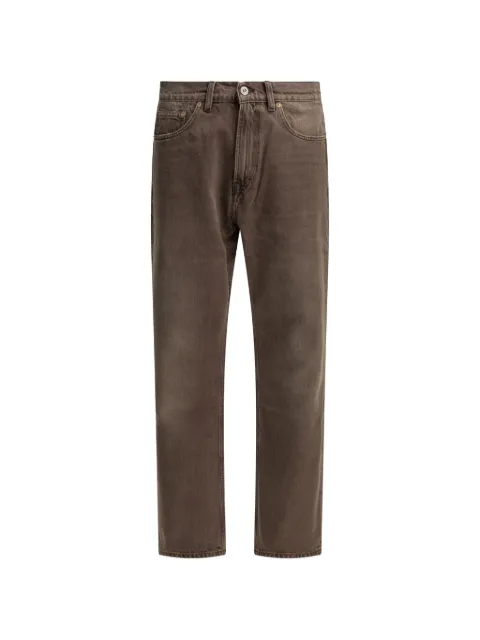OUR LEGACY faded straight-leg jeans