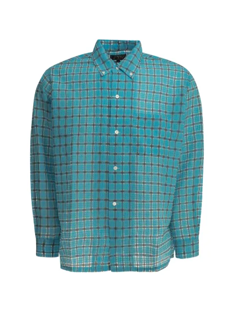 BEAMS PLUS check-pattern button-down shirt