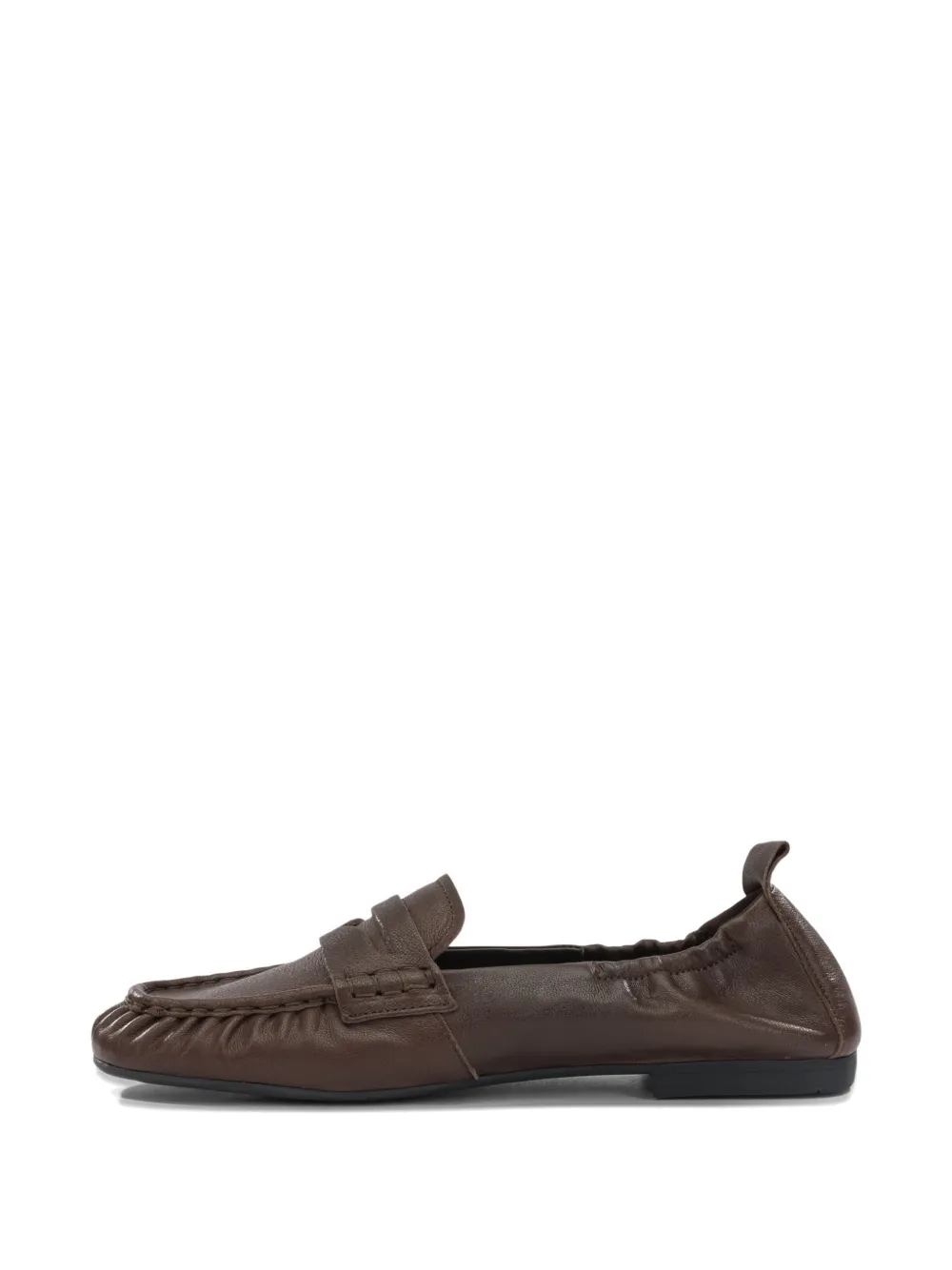 Copenhagen Loafers met ruches Bruin