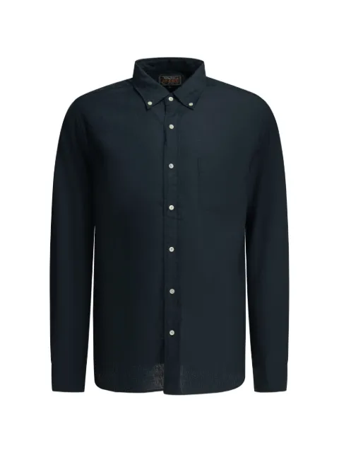 BEAMS PLUS patch-pocket button-down shirt