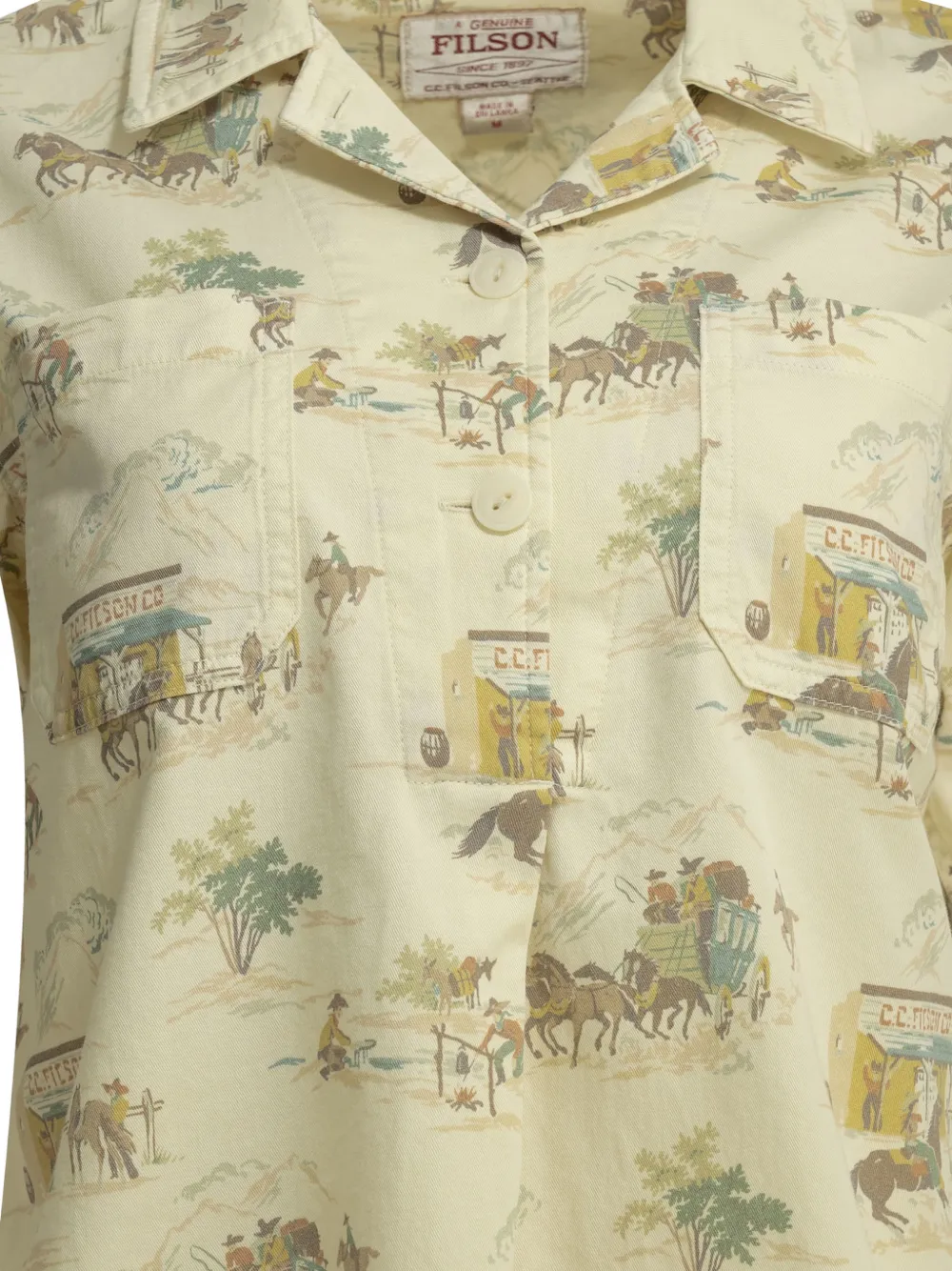  Filson Camisa Con Estampado Gráfico - Neutro 
