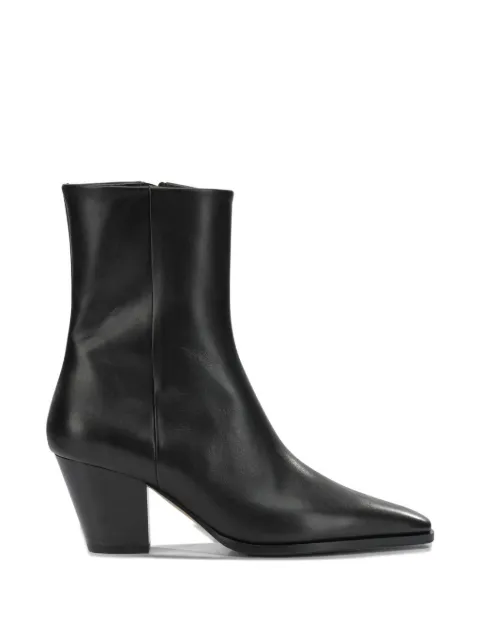 Aeyde Hedvig pointed-toe leather ankle boots
