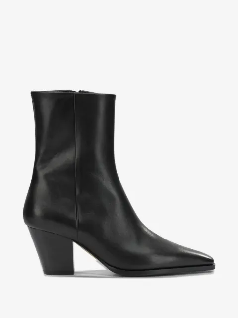 Aeyde Hedvig pointed-toe leather ankle boots