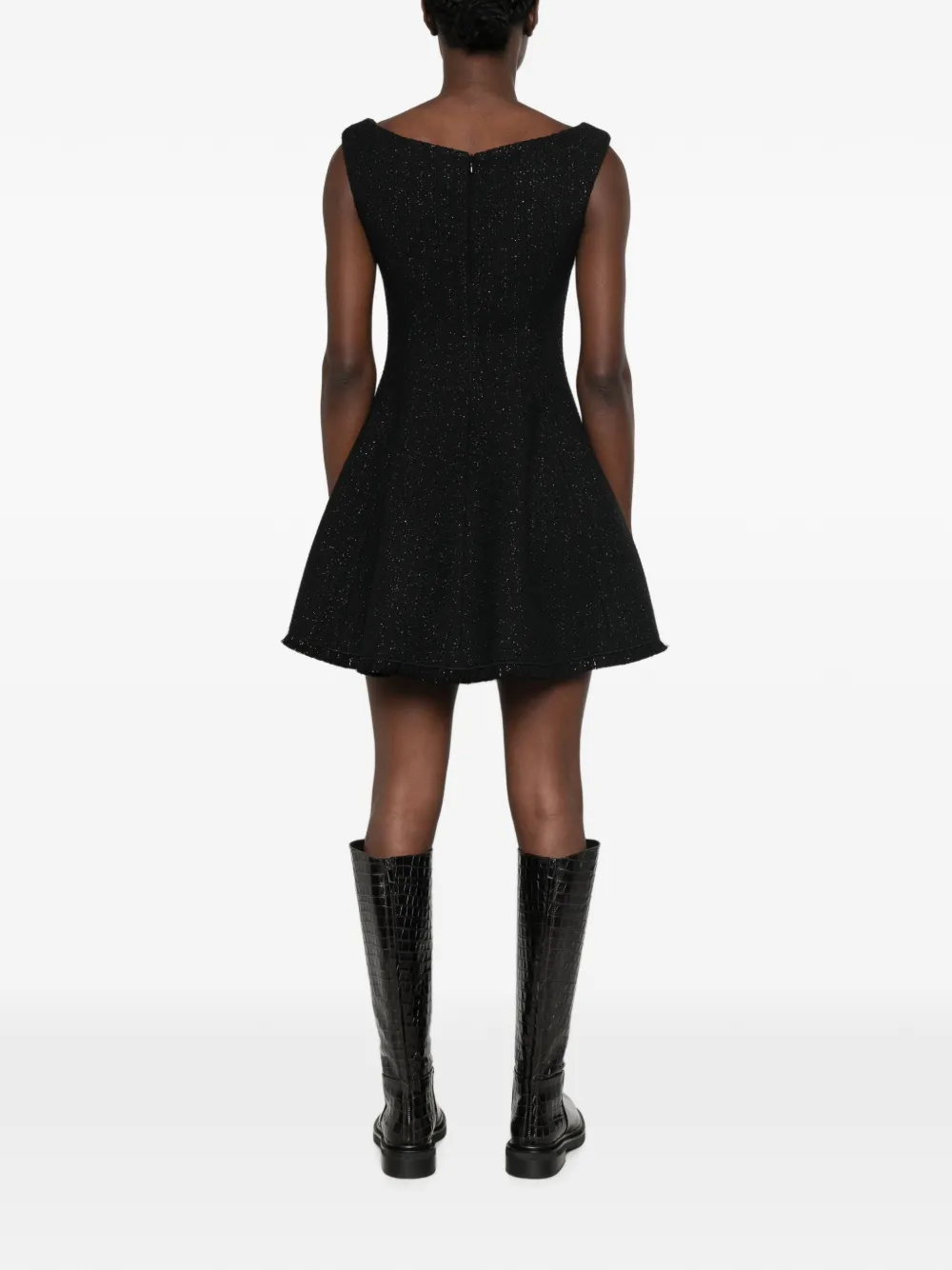 Maje Denim mini-jurk Zwart