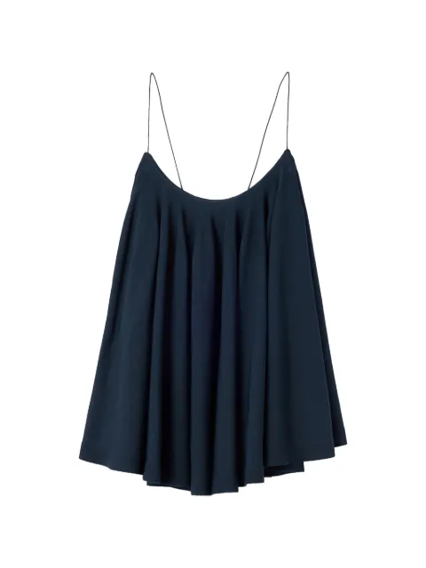 Jacquemus The Voile pleated open-back top
