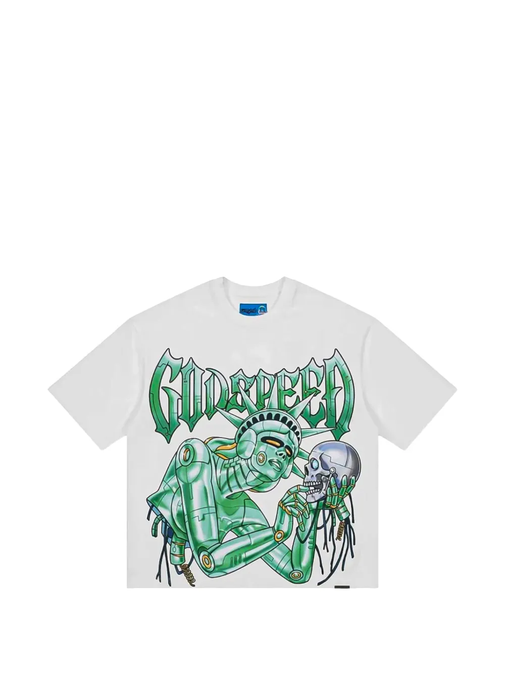 GODSPEED graphic-print T-shirt - Bianco