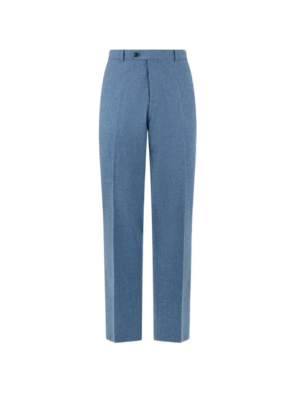 Brooks Brothers pressed-crease tailored trousers - Blau