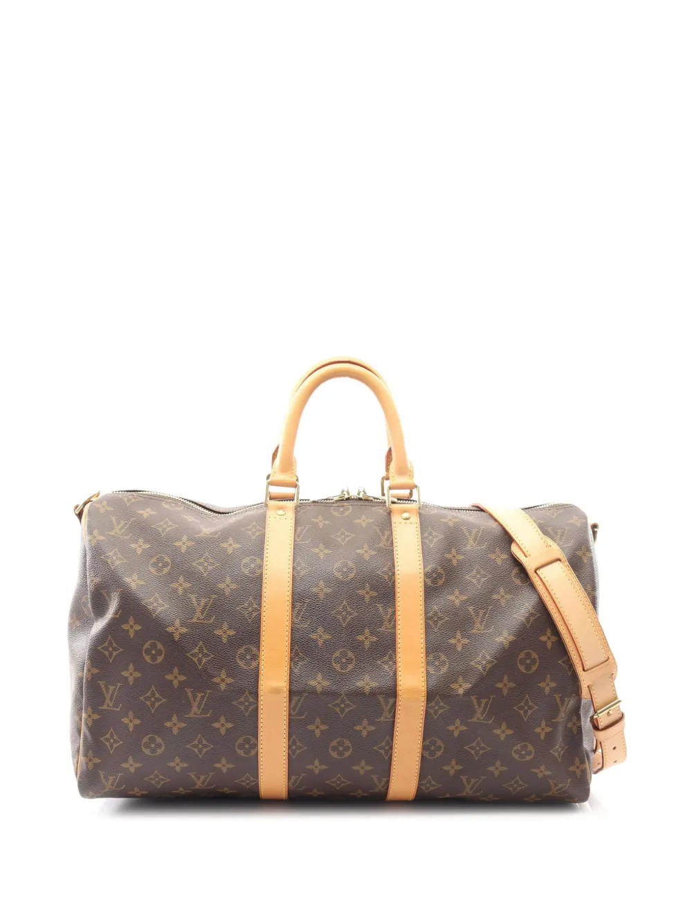 Louis Vuitton Pre-Owned 2003 Monogram Keepall Bandouliere 45 travel bag - Marrone