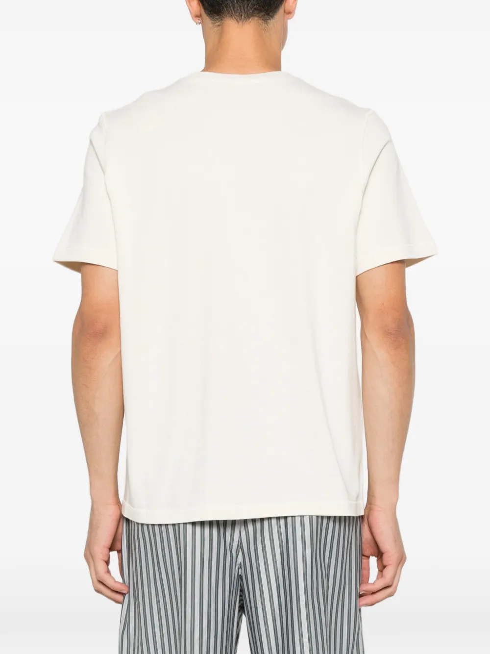 JW Anderson T-shirt met logoprint Beige