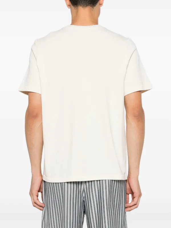 JW Anderson logo-print T-shirt | Neutrals | FARFETCH