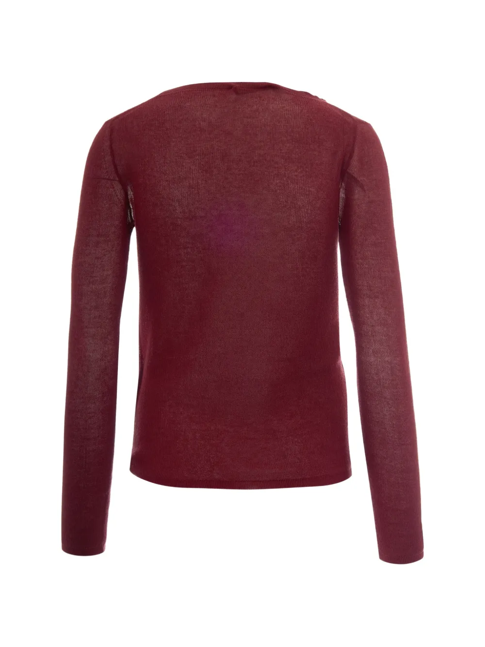 Max Mara Fijngebreide trui Rood