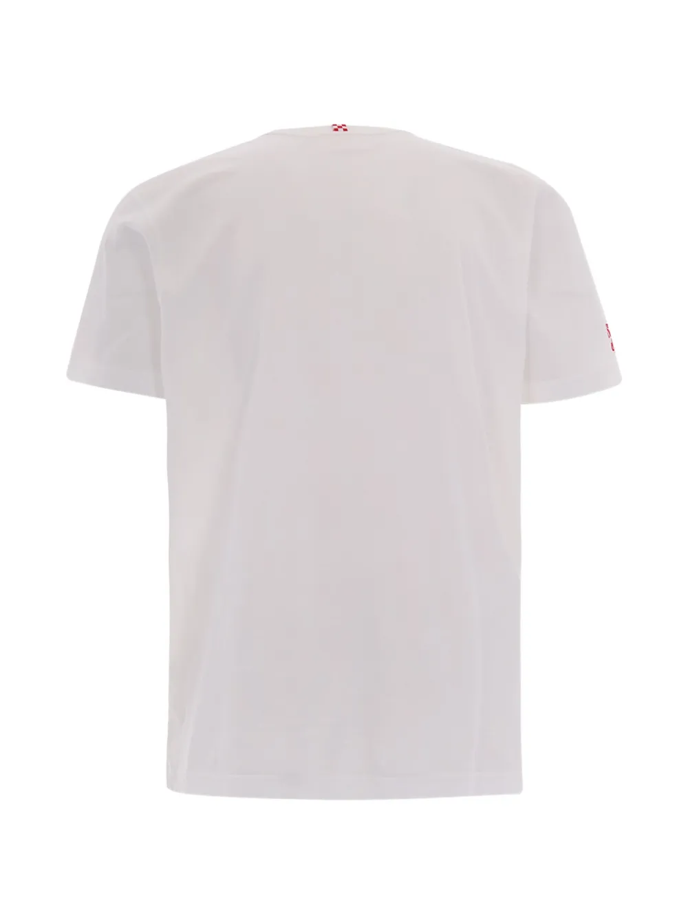 MC2 Saint Barth Portofino T-shirt met geborduurde tekst Wit