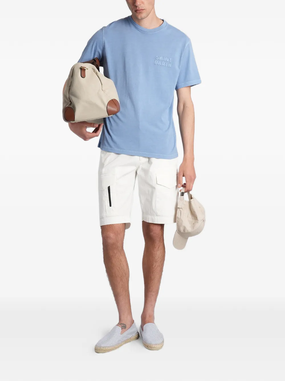 MC2 Saint Barth Wake cargo shorts Wit