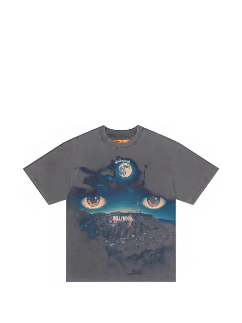GODSPEED Hills Have Eyes graphic-print washed T-shirt