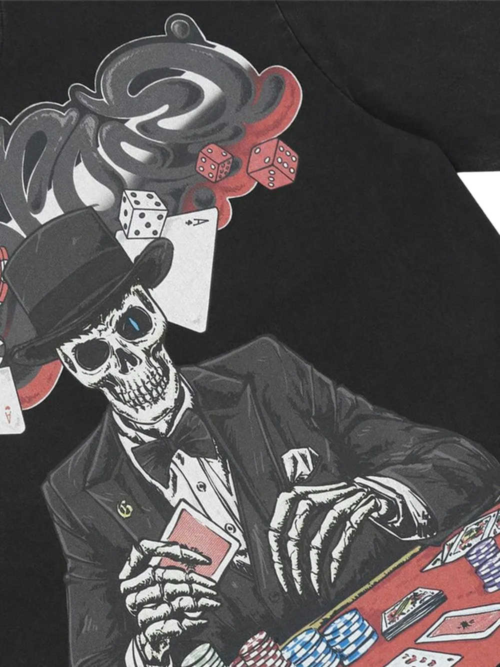 GODSPEED High Stakes T-shirt met print Zwart