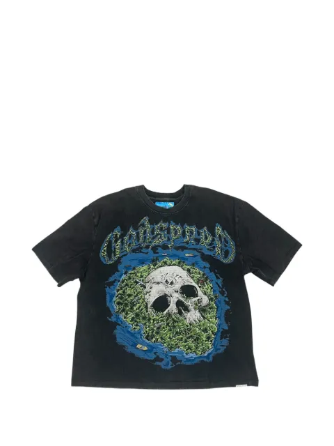 GODSPEED Skull Island 2 graphic-print T-shirt