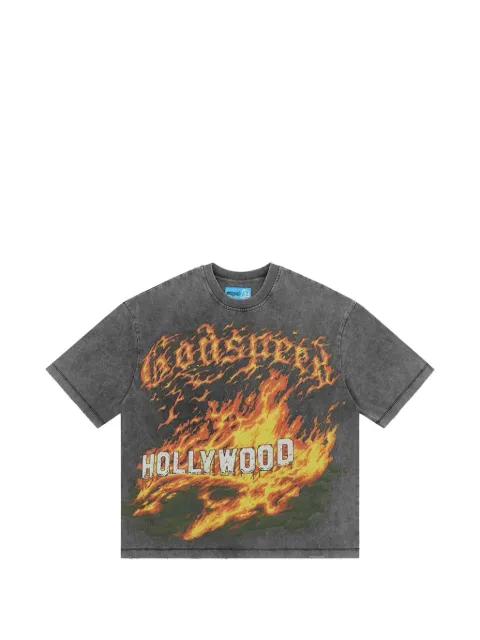 GODSPEED Hollywood Inferno graphic-print T-shirt