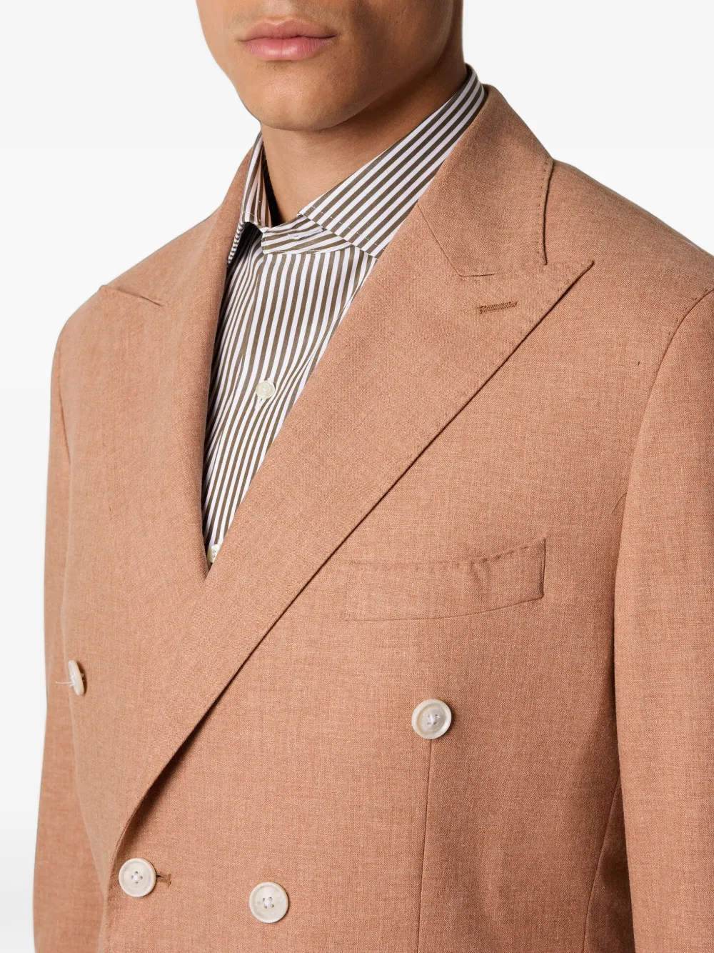 Brooks Brothers Blazer met dubbele rij knopen Oranje