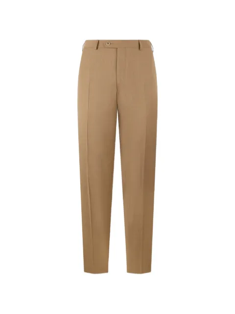 Brooks Brothers pressed-crease virgin-wool tailored trousers