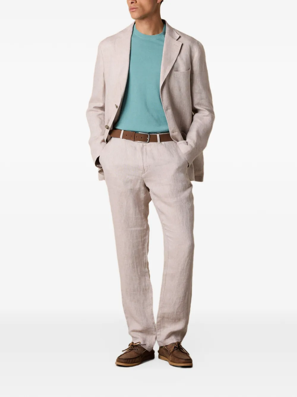 Brooks Brothers Linnen pantalon Beige