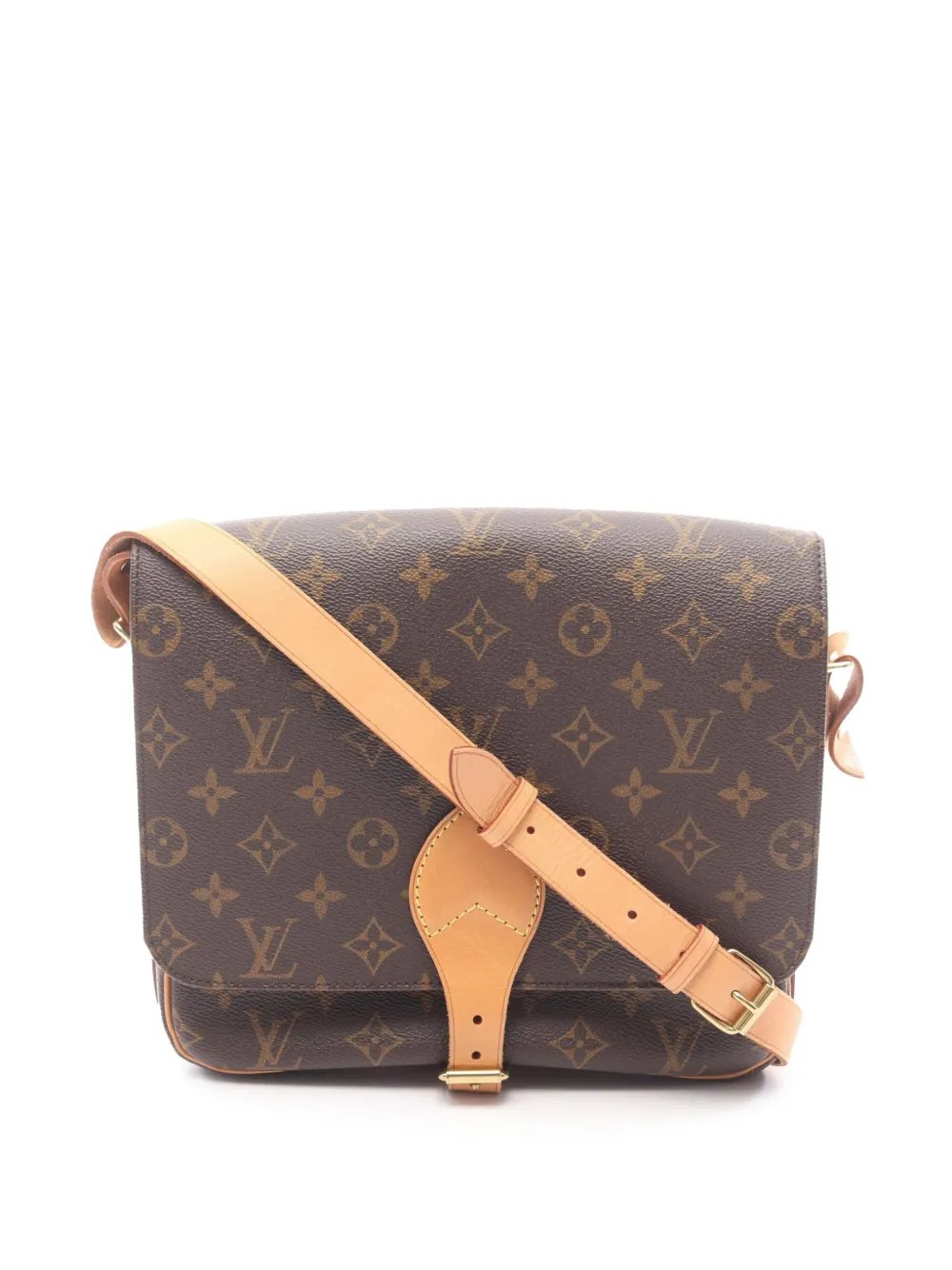 Louis Vuitton Pre-Owned 2000 Monogram Cartouchiere GM crossbody bag - Braun