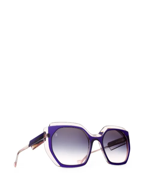 Caroline Abram Patrizia geometric-frame sunglasses