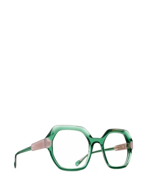 Caroline Abram Rebecca geometric-frame glasses