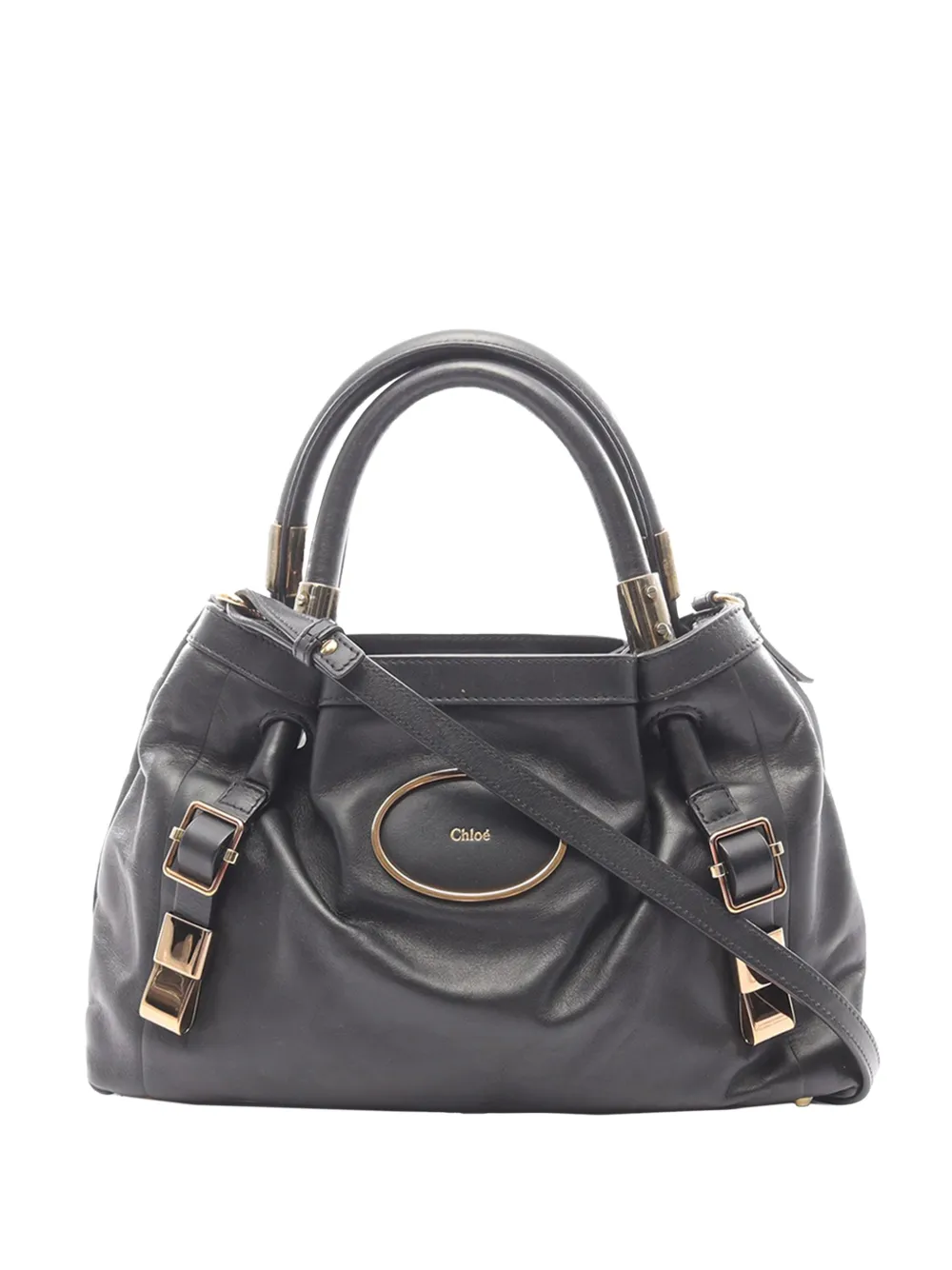 Chloé Pre-Owned 2010-2026 Leather Victoria handbag - Nero