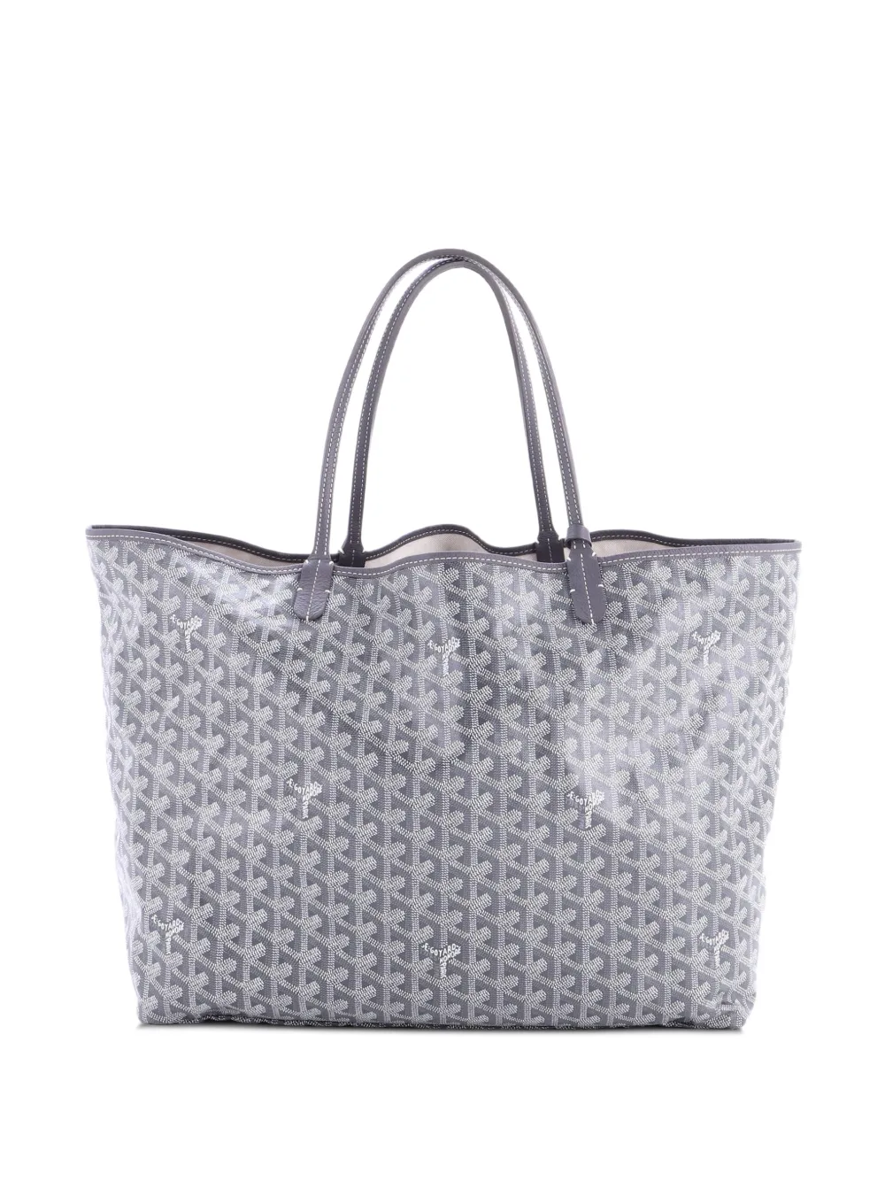 Goyard Pre-Owned Saint Louis GM Tote Bag aus beschichtetem Canvas - Grau