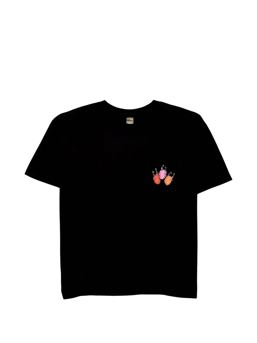 ANTI PROMO T-shirt Concept Fragile con logo - Nero