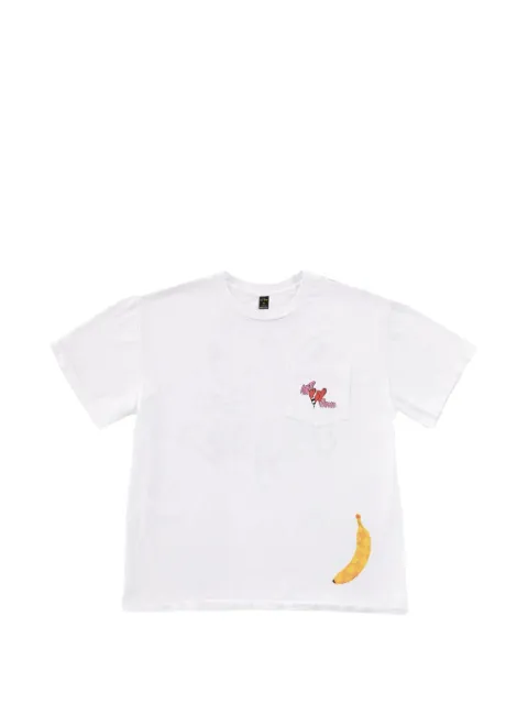 ANTI PROMO camiseta con bolsillo y logo estampado
