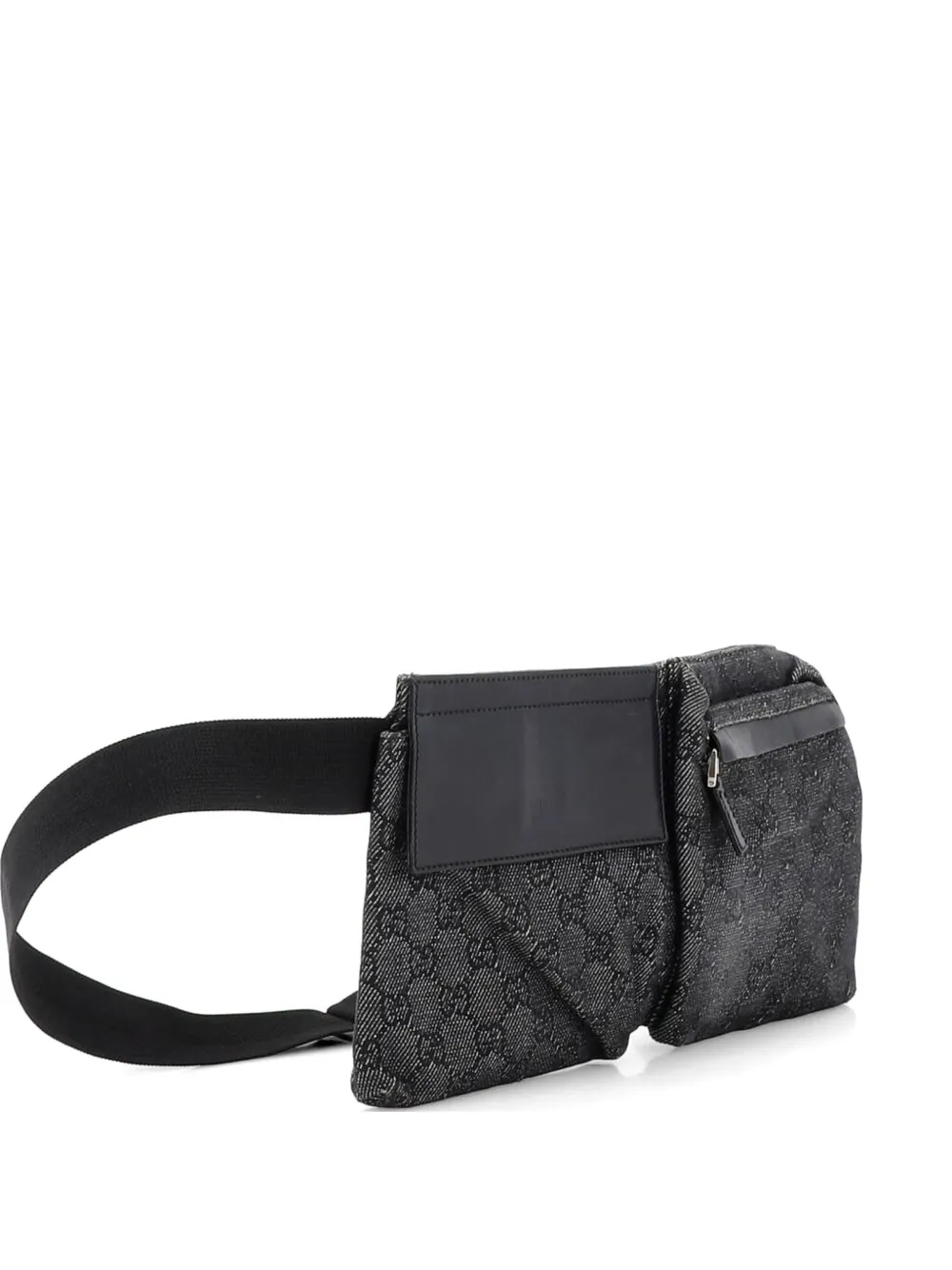 Gucci Pre-Owned Vintage Double GG Denim belt bag - Schwarz
