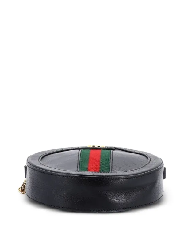 Gucci Pre-Owned オフィディア ラウンド ショルダーバッグ レザー ミニ 