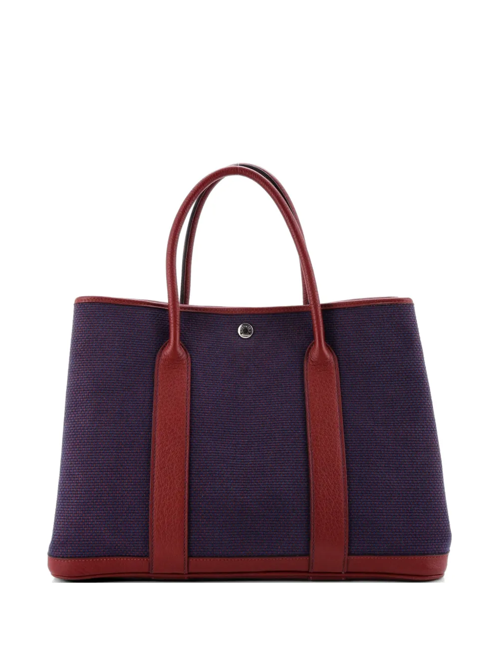 Hermès Pre-Owned Borsa tote Garden Party 36 in tela e pelle - Blu