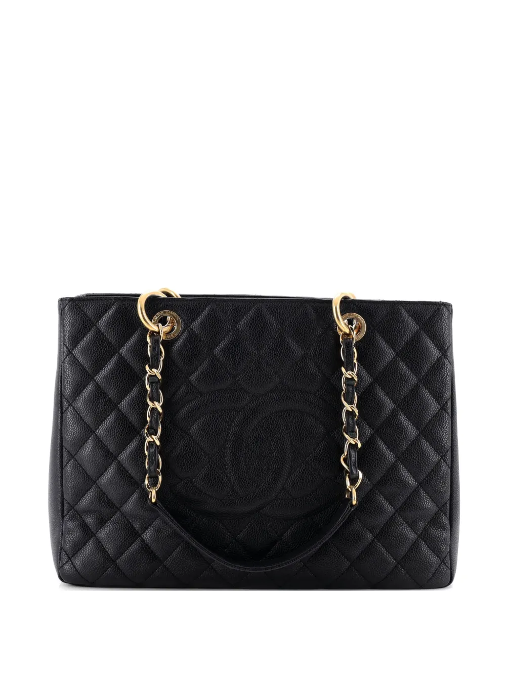 CHANEL Pre-Owned Grand Shopping Quilted Caviar tote bag - Black